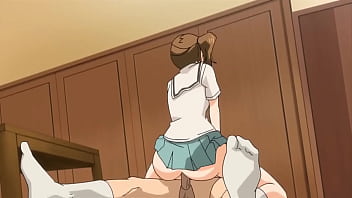 Ders çalışma Randevusunda Hentai öğrenciler çılgınca Sevişiyor