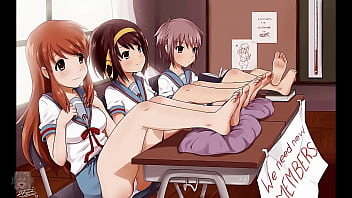 Anime Ayaklarıyla Mastürbasyon Mücadelesi 3 – Senin Anime Bağımlılığın